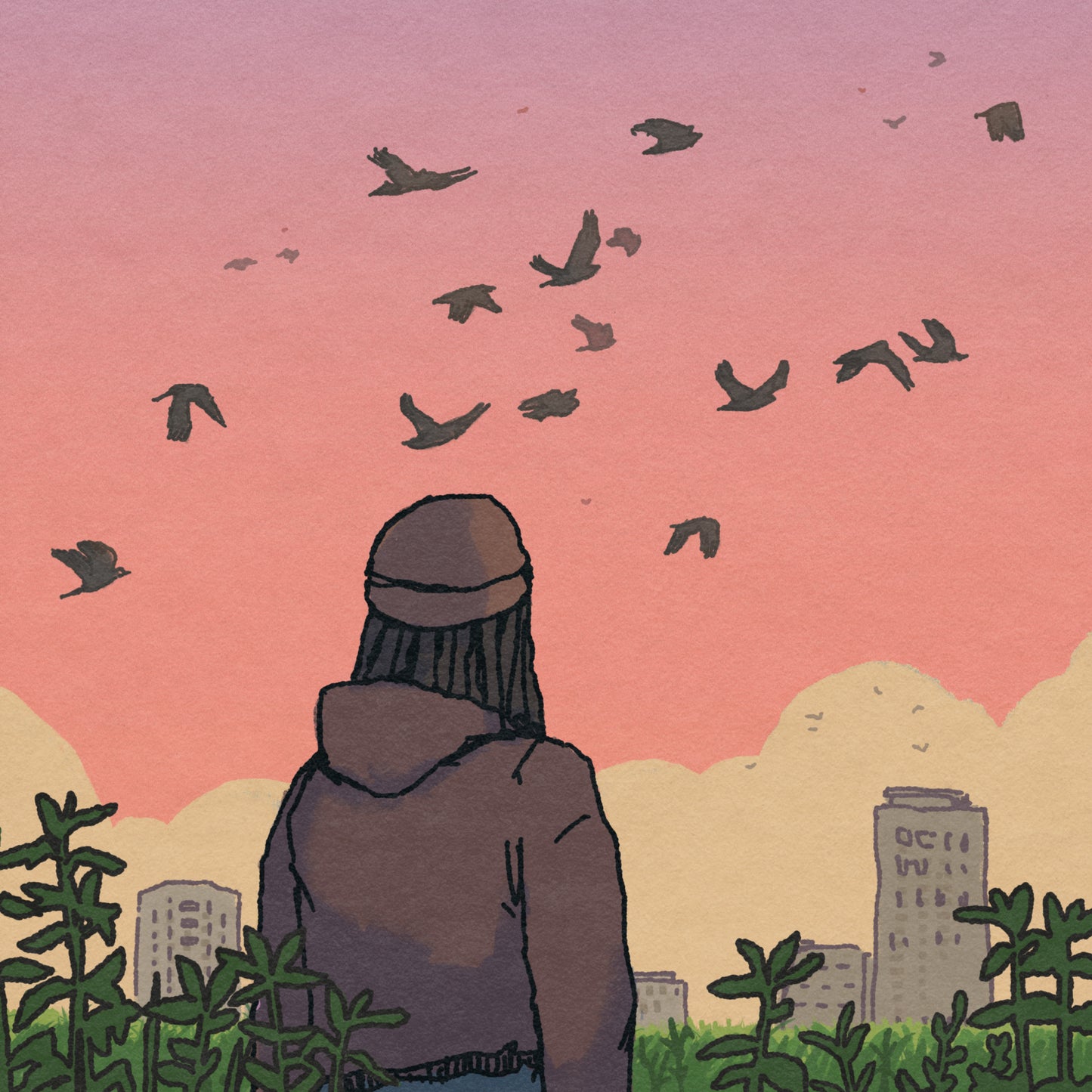 all these crying birds
